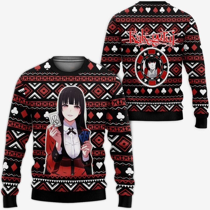 Yumeko Jabami Ugly Christmas Sweater